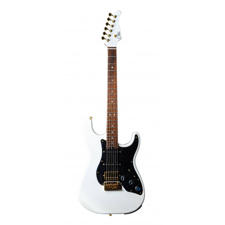 Mooer GTRS S900X - Guitare électrique - Pearl white ( + housse)