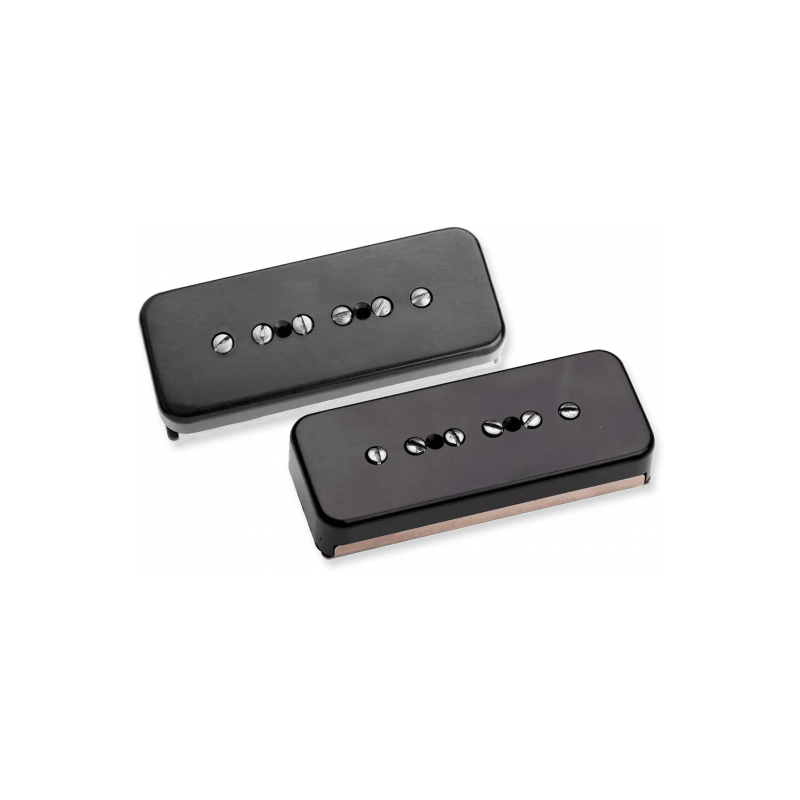Seymour Duncan - Set de micros P90 pour guitare électrique Antiquity capots noirs