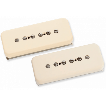 Seymour Duncan - Set de micros P90 pour guitare électrique Antiquity capots crème