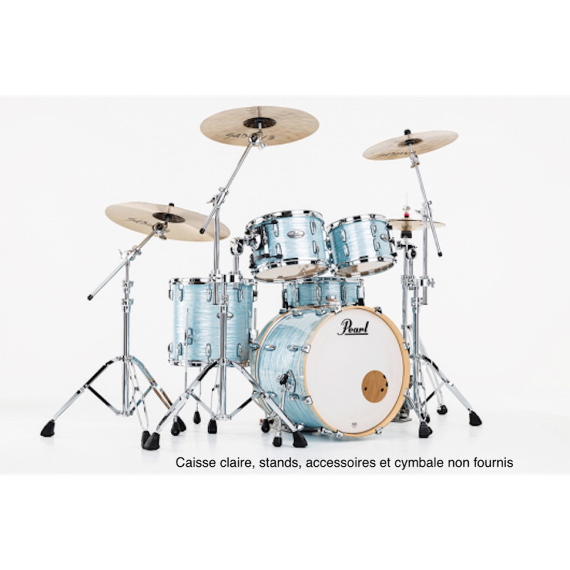 Pearl - Batterie acoustique Masters Professional fusion 20" Ice Blue Oyster