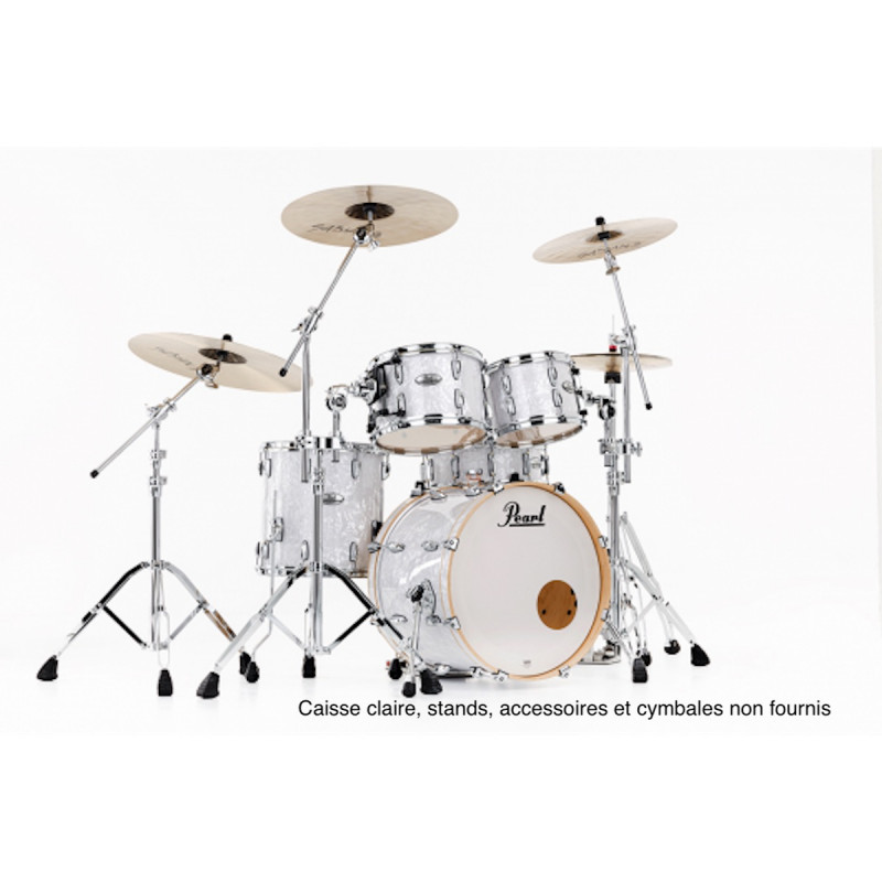 Pearl - Batterie acoustique Masters Professional fusion 20" White Marine Pearl