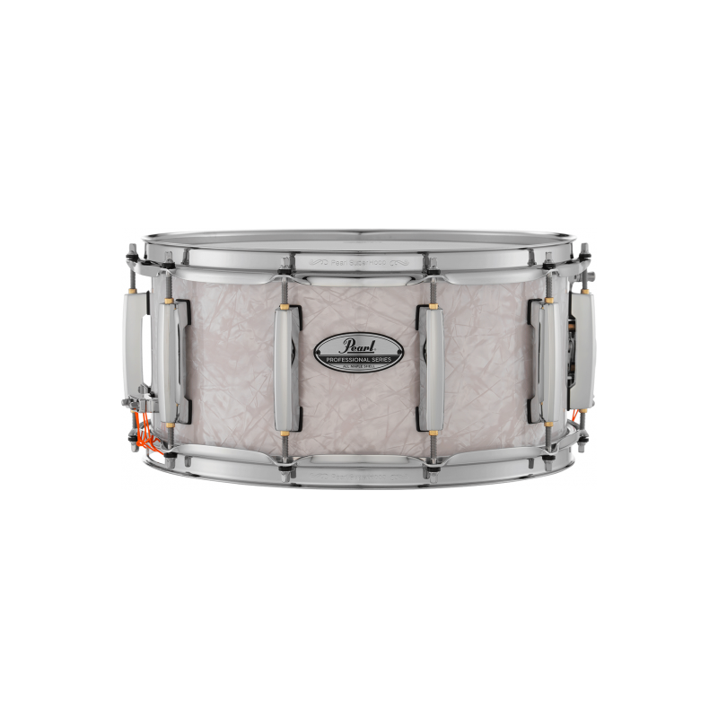Pearl - Caisse claire Masters Professional 14 x 6,5" White Marine Pearl