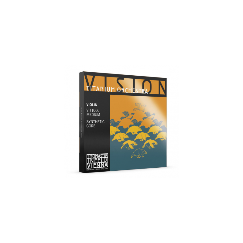 Thomastik VIT100O - Jeu Violon - Vision Titanium Orchestra - 4/4