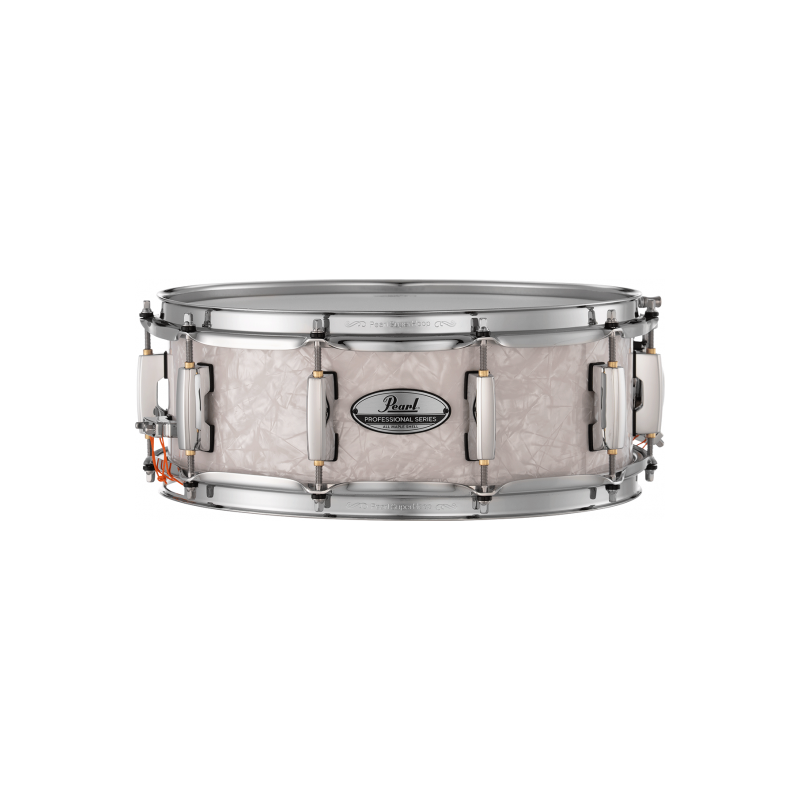 Pearl - Caisse claire Masters Professional 14 x 5" White Marine Pearl