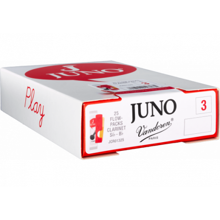 Vandoren JCR01325 - Anches clarinette Sib Juno force 3 - par 25