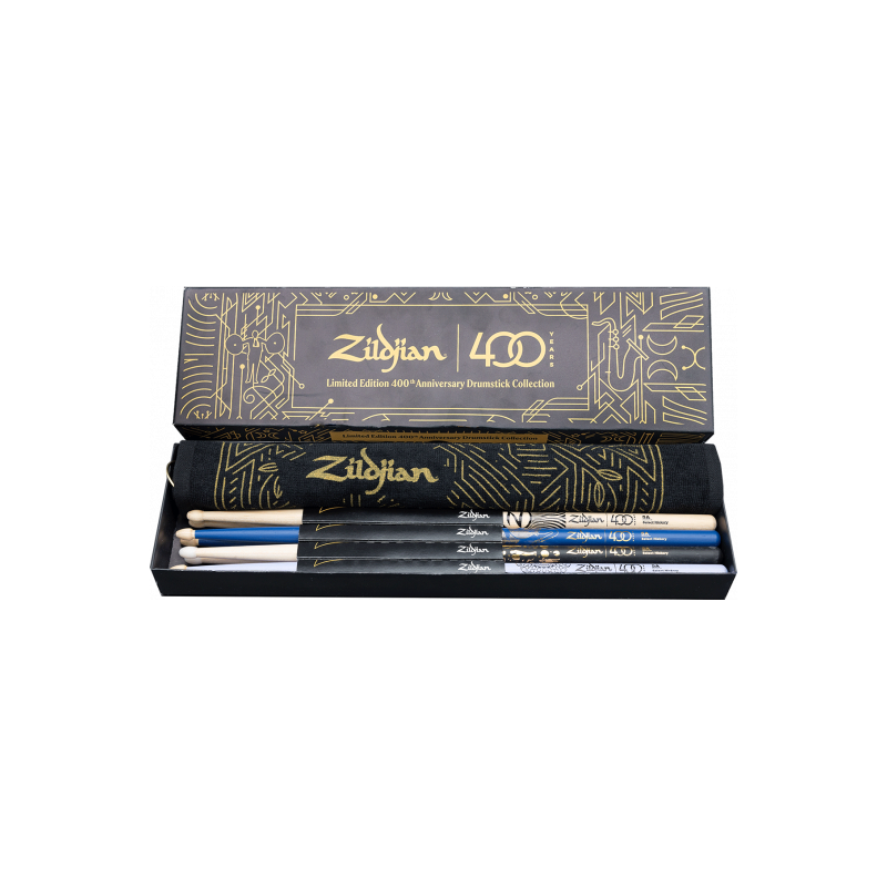 Zildjian Z5ABUNDLE-400 - Bundle baguette 400 ans Zildjian LE