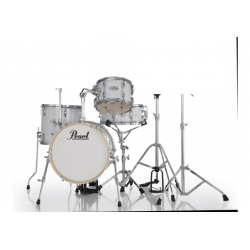 Pearl - Batterie acoustique Midtown 16" Pure White avec pack Hardware HWP-50S