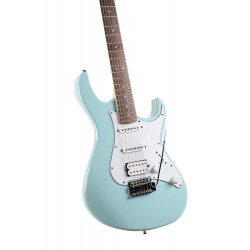 Cort G200 – Guitare électrique – corps peuplier - manche érable – bleu ciel