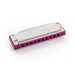 Hohner Special 20 - Do - Harmonica diatonique série limitée Rose