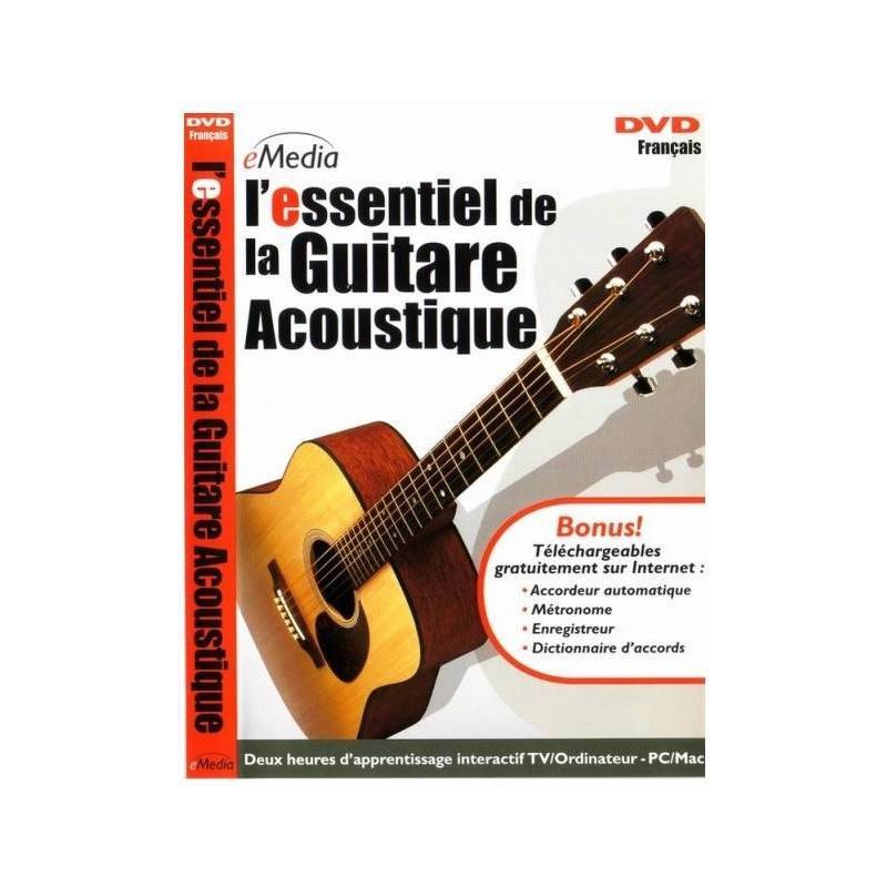 DVD L'Essentiel de la Guitare Acoustique