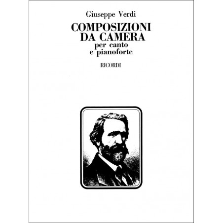 Composizioni Da Camera Verdi - Partition pour piano et voix