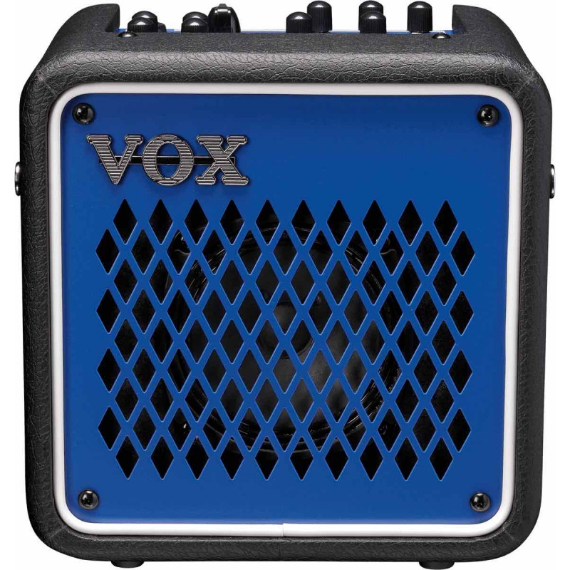 Vox VMG-3-BL - Ampli guitare électrique MINI GO 3 Cobalt Blue - 3W