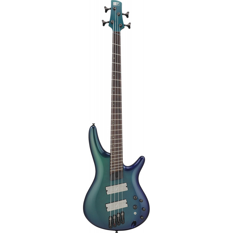 Ibanez SRMS720BCM - Guitare basse 4 cordes Blue Chameleon