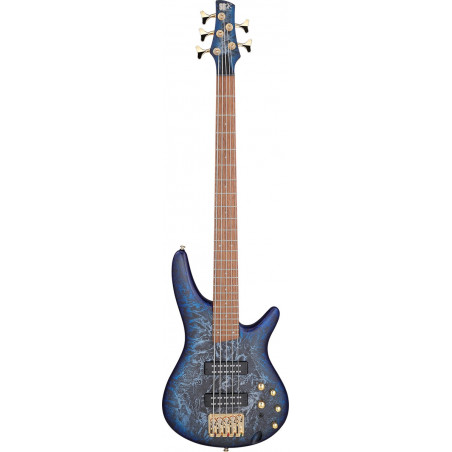 Ibanez SR305EDXCZM - Guitare basse 5 cordes  Cosmic Blue Frozen Matte