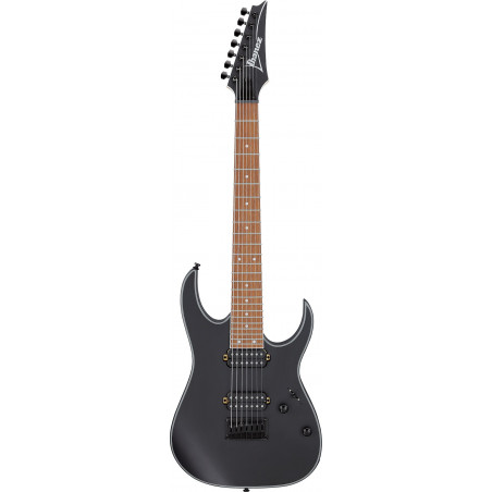 Ibanez RG7421EXBKF - Guitare électrique 7 cordes - Black Flat