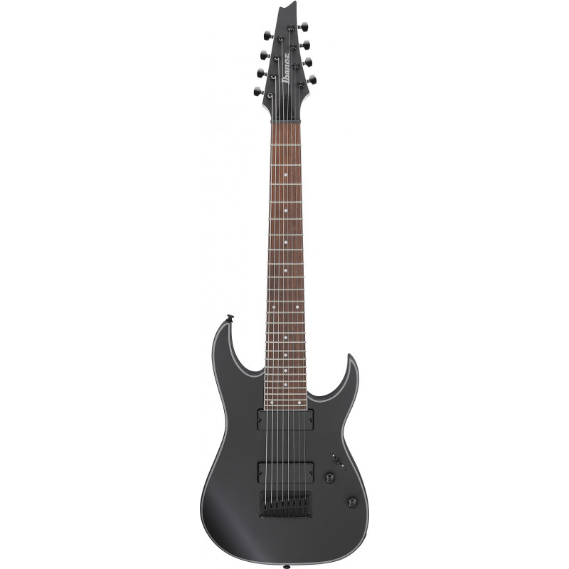 Ibanez RG8EXBKF - Guitare électrique 8 cordes - Black Flat