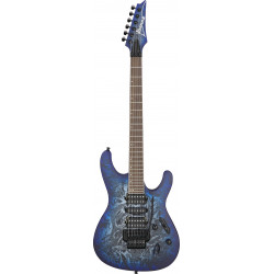 Ibanez S770CZM - Guitare électrique - Cosmic Blue Frozen Matte