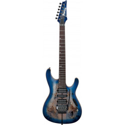 Ibanez S1070PBZCLB - Guitare électrique + housse Celurean Blue Burst