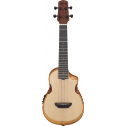 Ibanez AUC10EOPN - Ukulélé électro-acoustique - Open Pore Natural (+ housse)