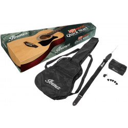 Ibanez VC50NJPOPN - Pack guitare acoustique Jam Pack - Open Pore Natural ( + housse et accessoires)