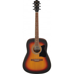 Ibanez V50NJPOVS - Pack guitare acoustique Jam Pack - Open Pore Vintage Sunburst (+ housse et accessoires)