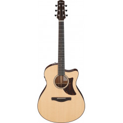 Ibanez AAM700CENT - Guitare électro-acoustique - Natural High Gloss (+ étui)