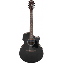 Ibanez AE140WKH - Guitare électro-acoustique - Weathered Black Open Pores