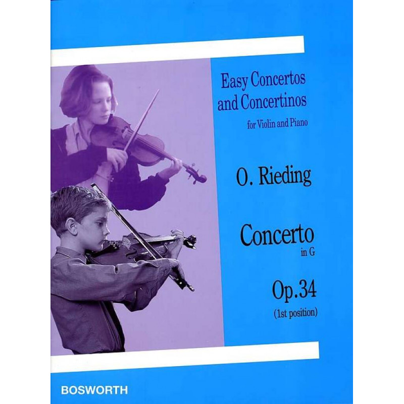 Oscar Rieding's Violin Concerto in G, Op. 34