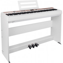 Pack Nux NPK-20 - Piano numérique + stand meuble  blanc