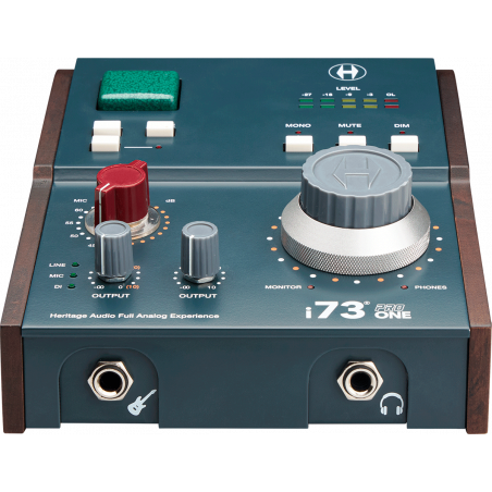 Heritage Audio I73PROONE - Interface audio USB-C 2IN/4OUT préampli style 73