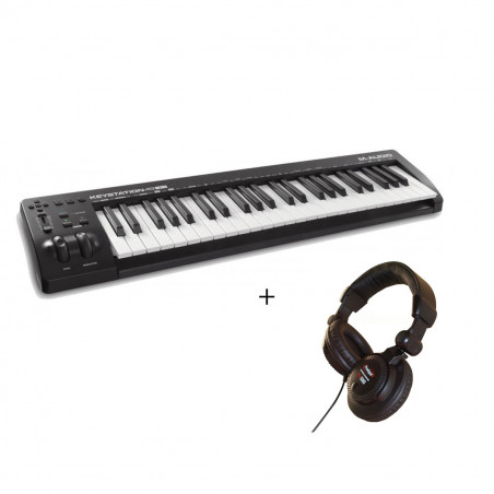 Pack M-Audio Keystation 49 III - Clavier maître MIDI USB 49 notes + Casque