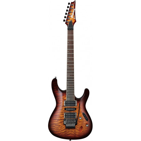 Ibanez S670QMDEB - Guitare électrique - Dragon Eye Burst