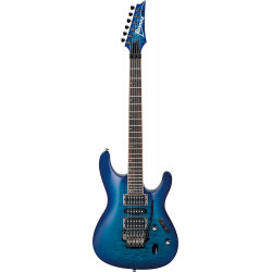 Ibanez S670QMSPB - Guitare électrique - Sapphire Blue