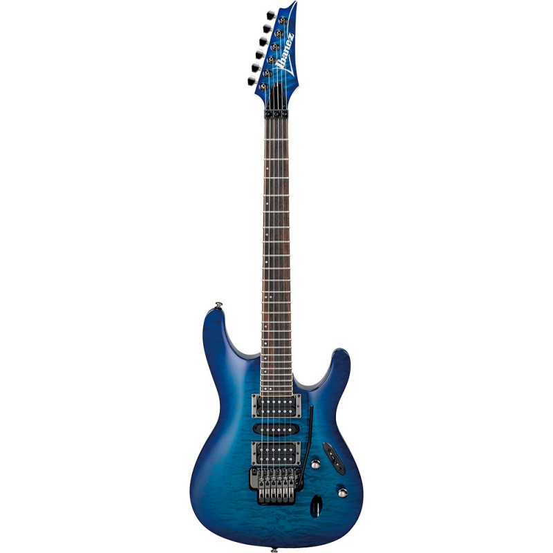 Ibanez S670QMSPB - Guitare électrique - Sapphire Blue