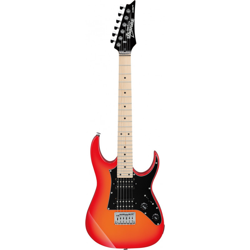 Ibanez GRGM21MORB - Guitare électrique Mikro - Orange Burst
