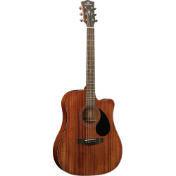 Kepma EDC Dreadnought Walnut - Guitare acoustique série Plytone