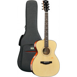 Kepma F1 OM Natural - Guitare acoustique série Solid Top (+ housse)