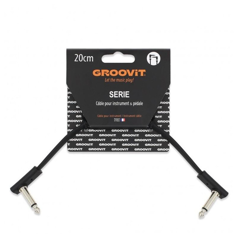 GROOVIT Mini Câble Plat 20cm