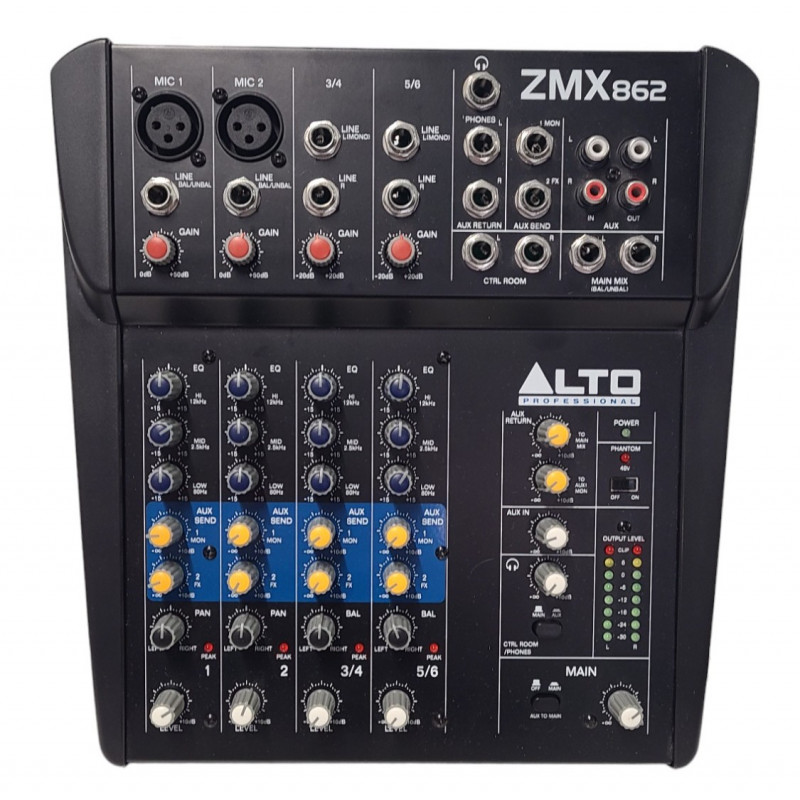 Alto Professional ZMX862 - Table mixage - occasion
