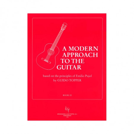 A modern approach to the guitar Volume 3 - Guido Topper - Méthode guitare