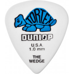 Dunlop 424R100  - Médiator Tortex Wedge - 1.00 mm